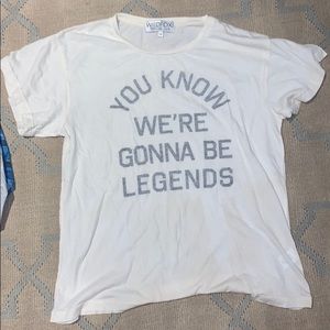 Wild fox graphic t shirt